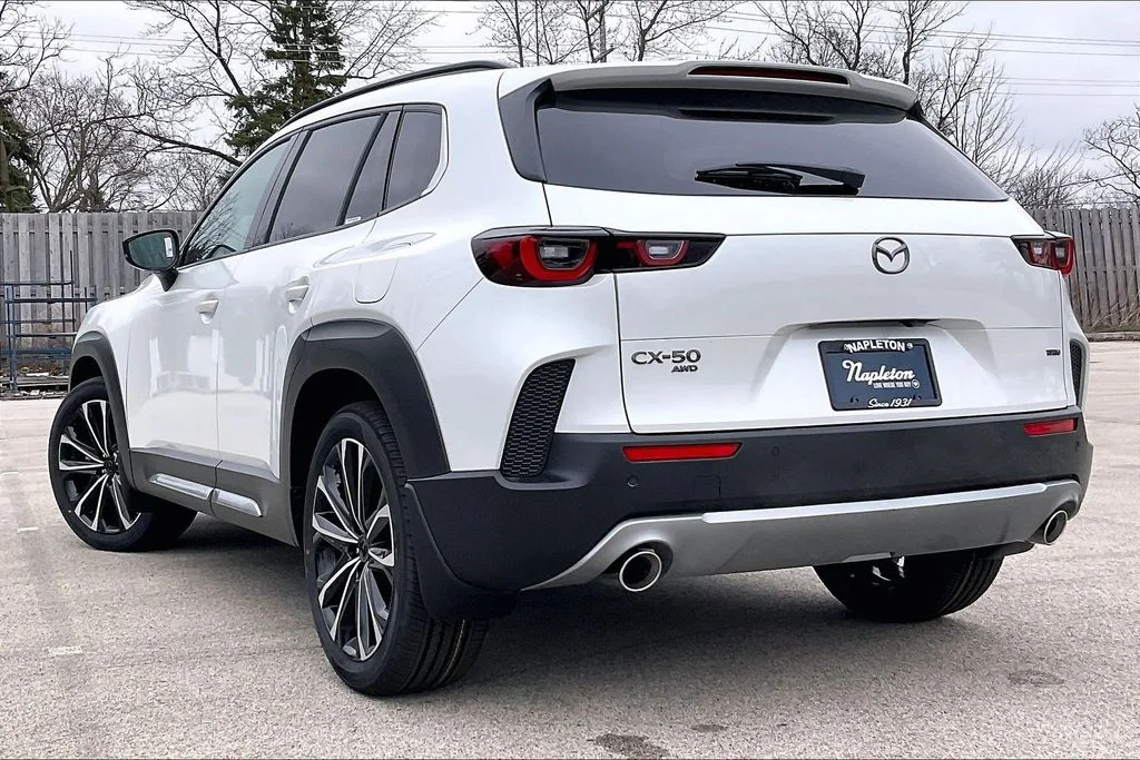 New 2026 Wind Chill Pearl Mazda 2.5 Turbo AWD image 3