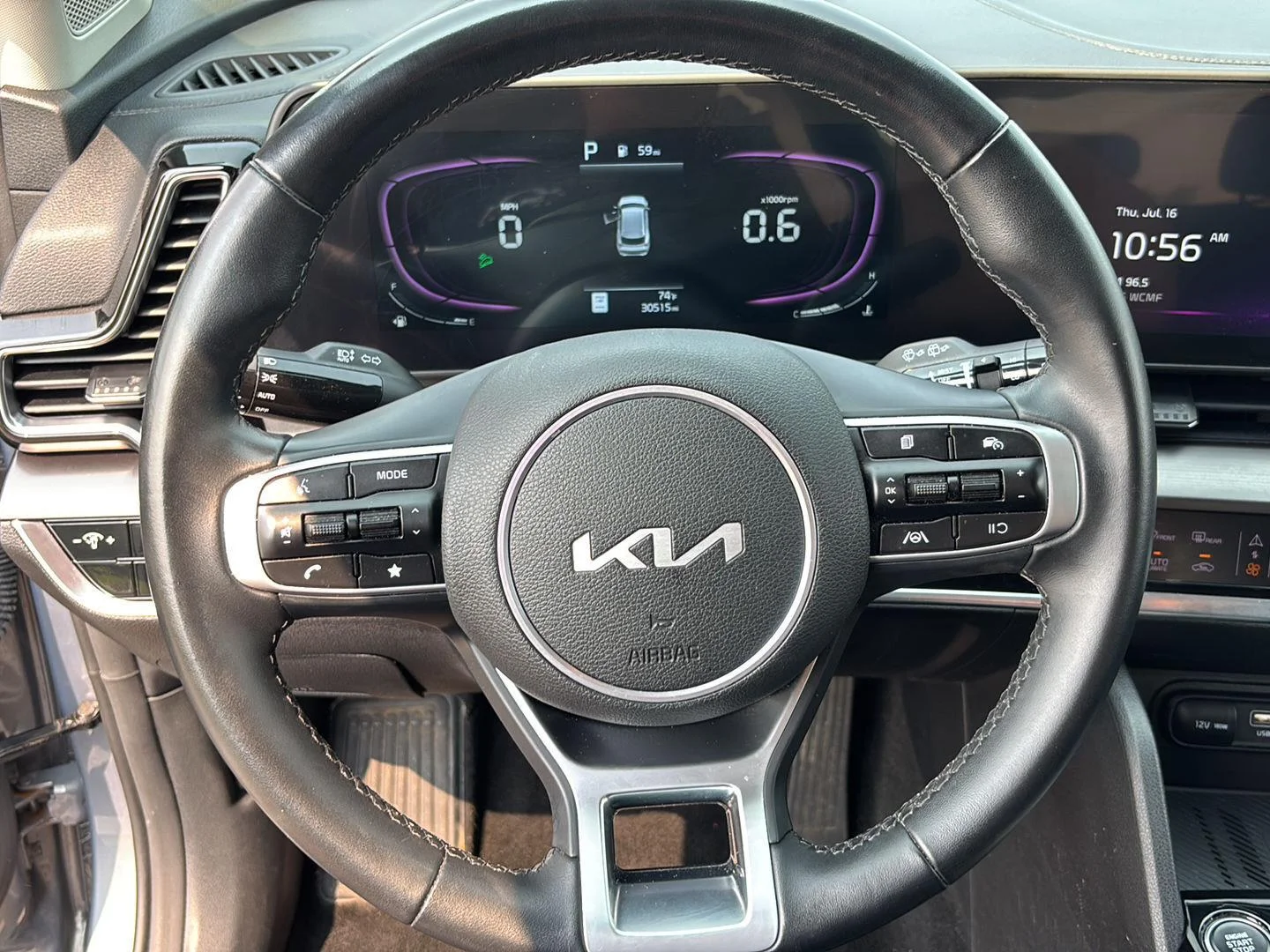 Used 2024 Everlasting Silver Kia EX image 19