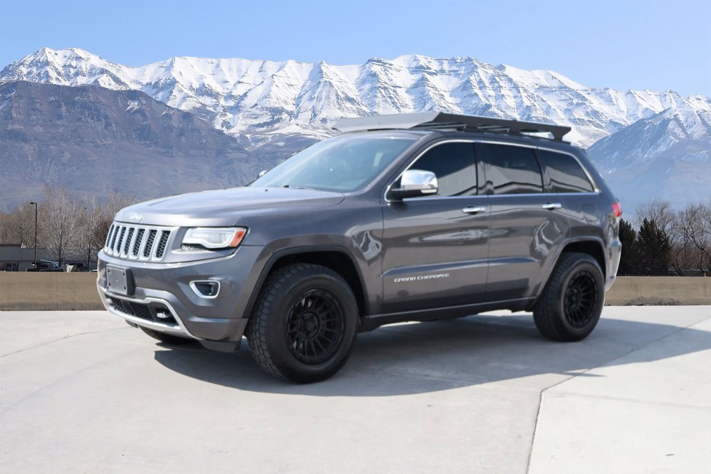 Used 2014 Jeep Grand Cherokee Overland with VIN 1C4RJFCT0EC423468 for sale in American Fork, UT