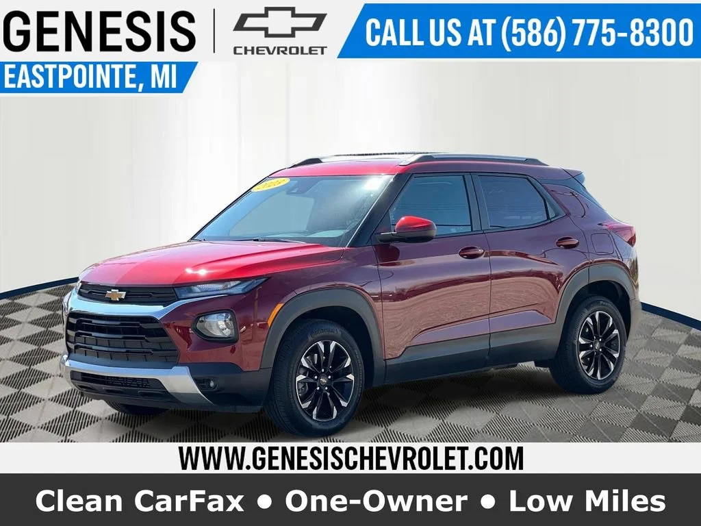 Used 2023 Crimson Metallic Chevrolet LT image 1
