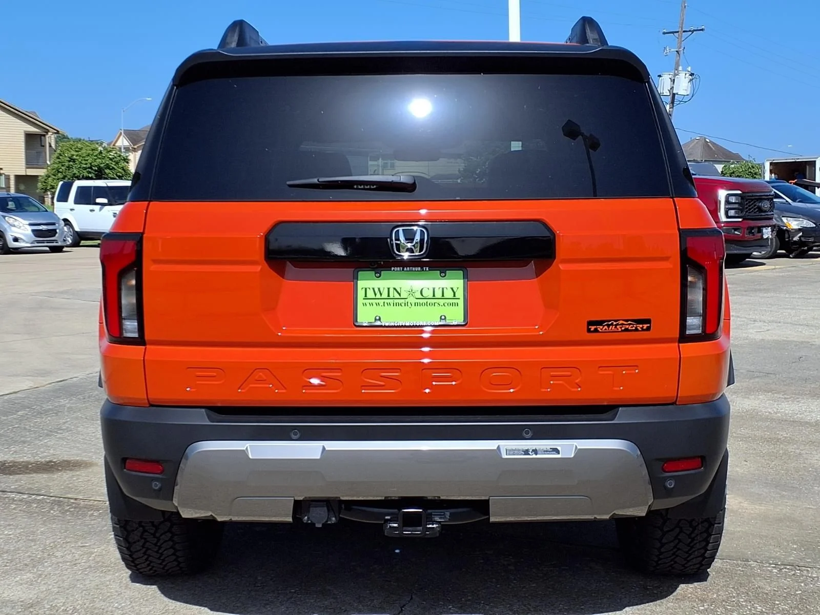 New 2026 Orange Honda TrailSport Elite image 4