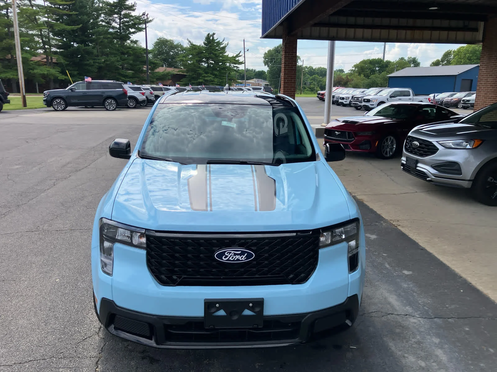 New 2026 Light Blue Ford XLT image 4