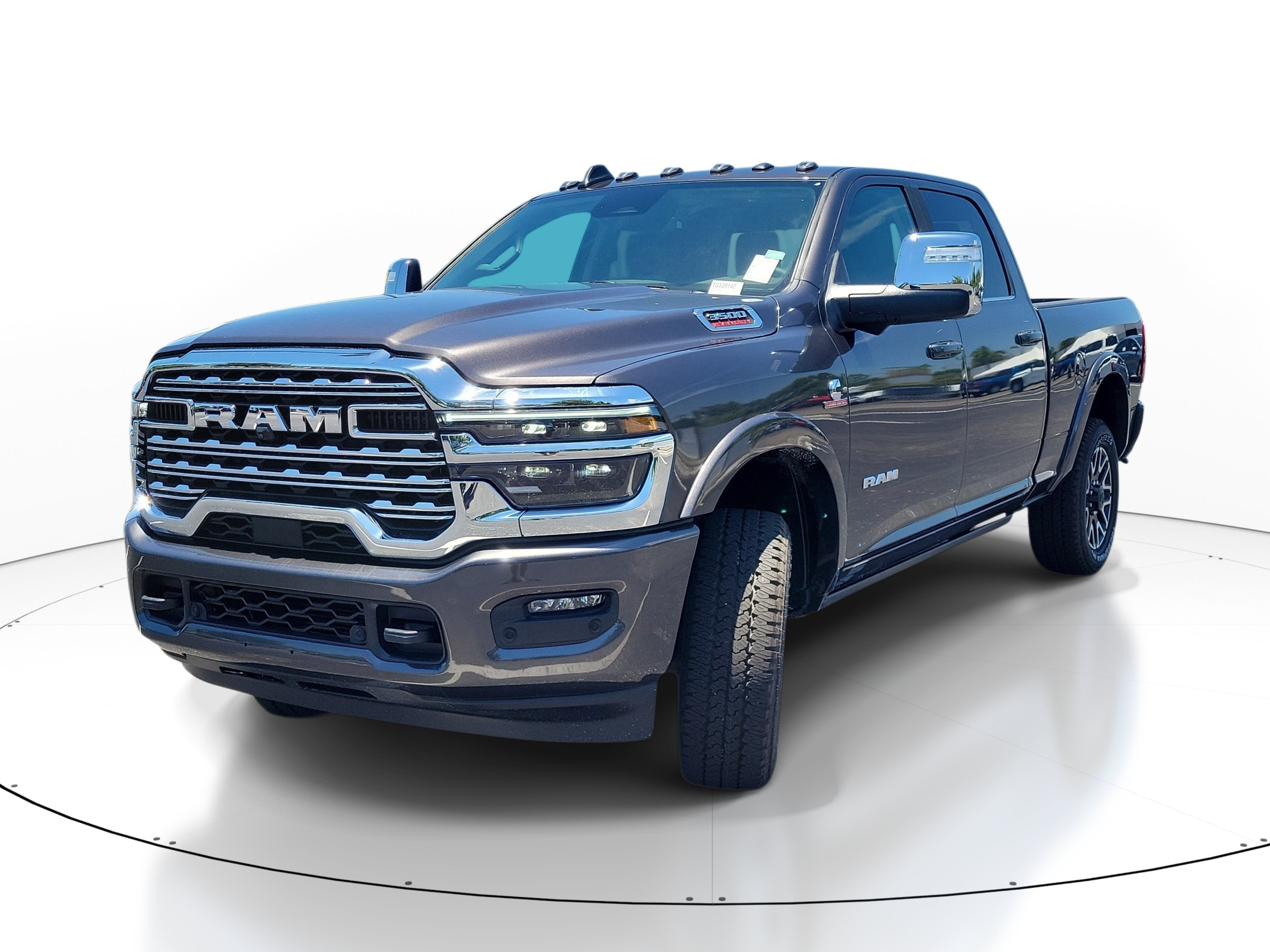 New 2026 Granite Crystal Metallic Clear-Coat Exterior Paint RAM Longhorn image 3