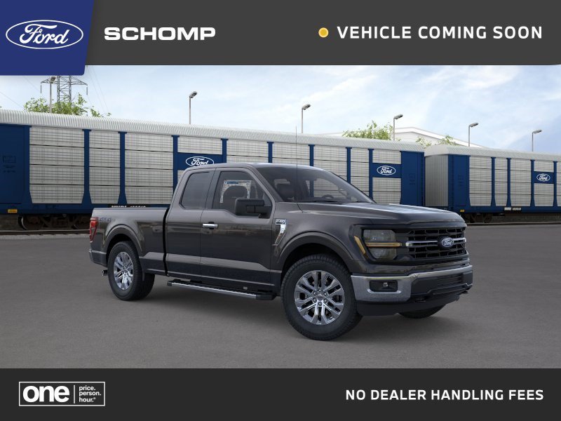 New 2026 Agate Black Metallic Ford XLT image 1
