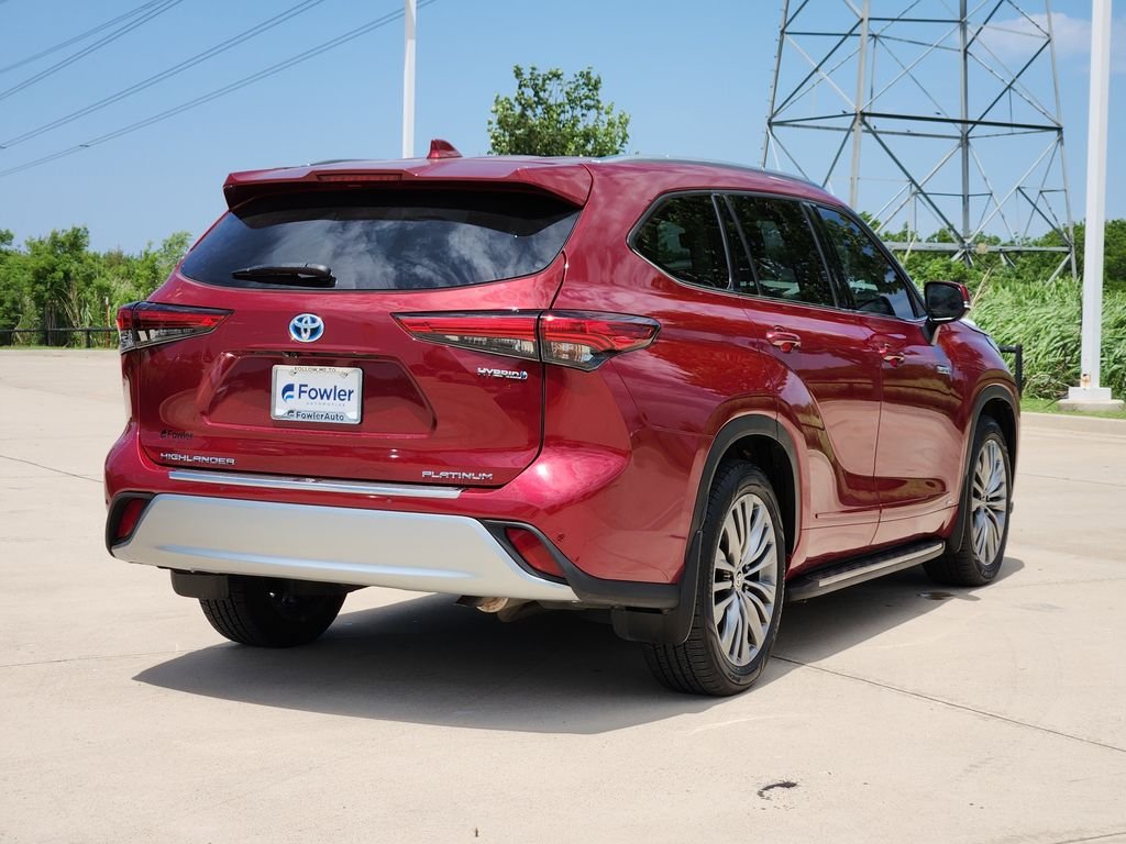 Used 2021 Red Toyota Platinum image 7