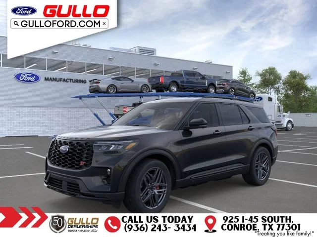 New 2026 Agate Black Metallic Ford ST image 1