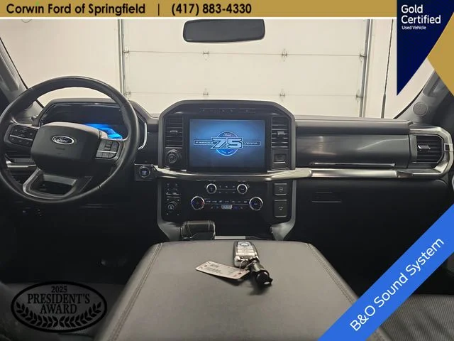 Certified Used 2023 Antimatter Blue Metallic Ford Lariat image 15