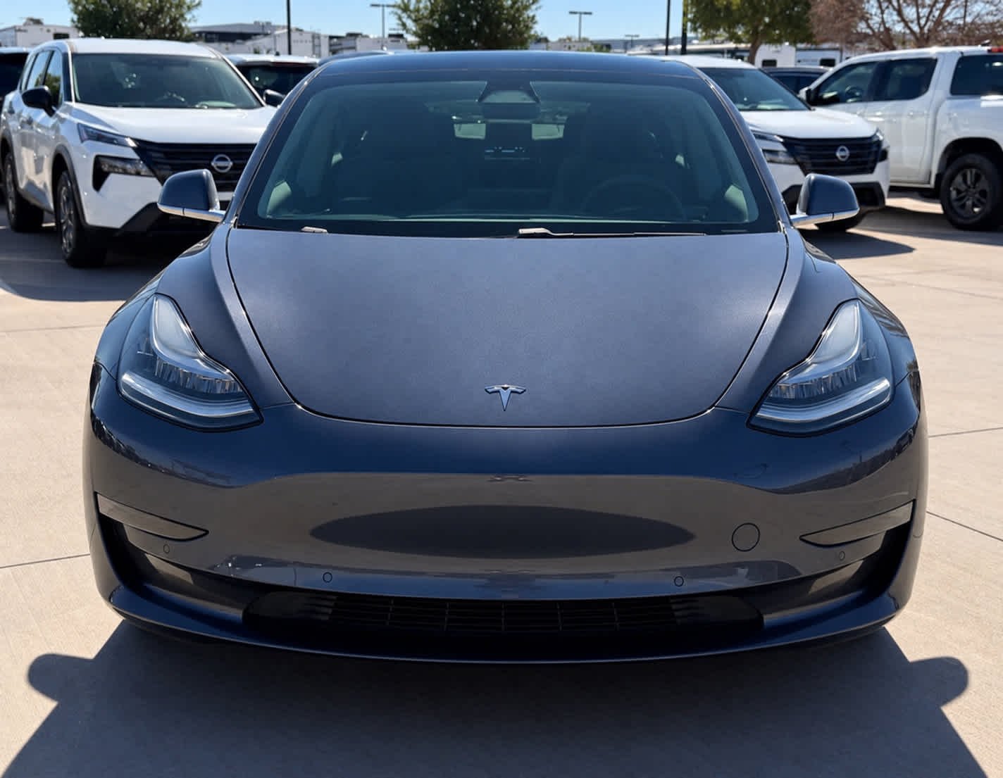 Used 2020 Gray Tesla Standard Range Plus image 9