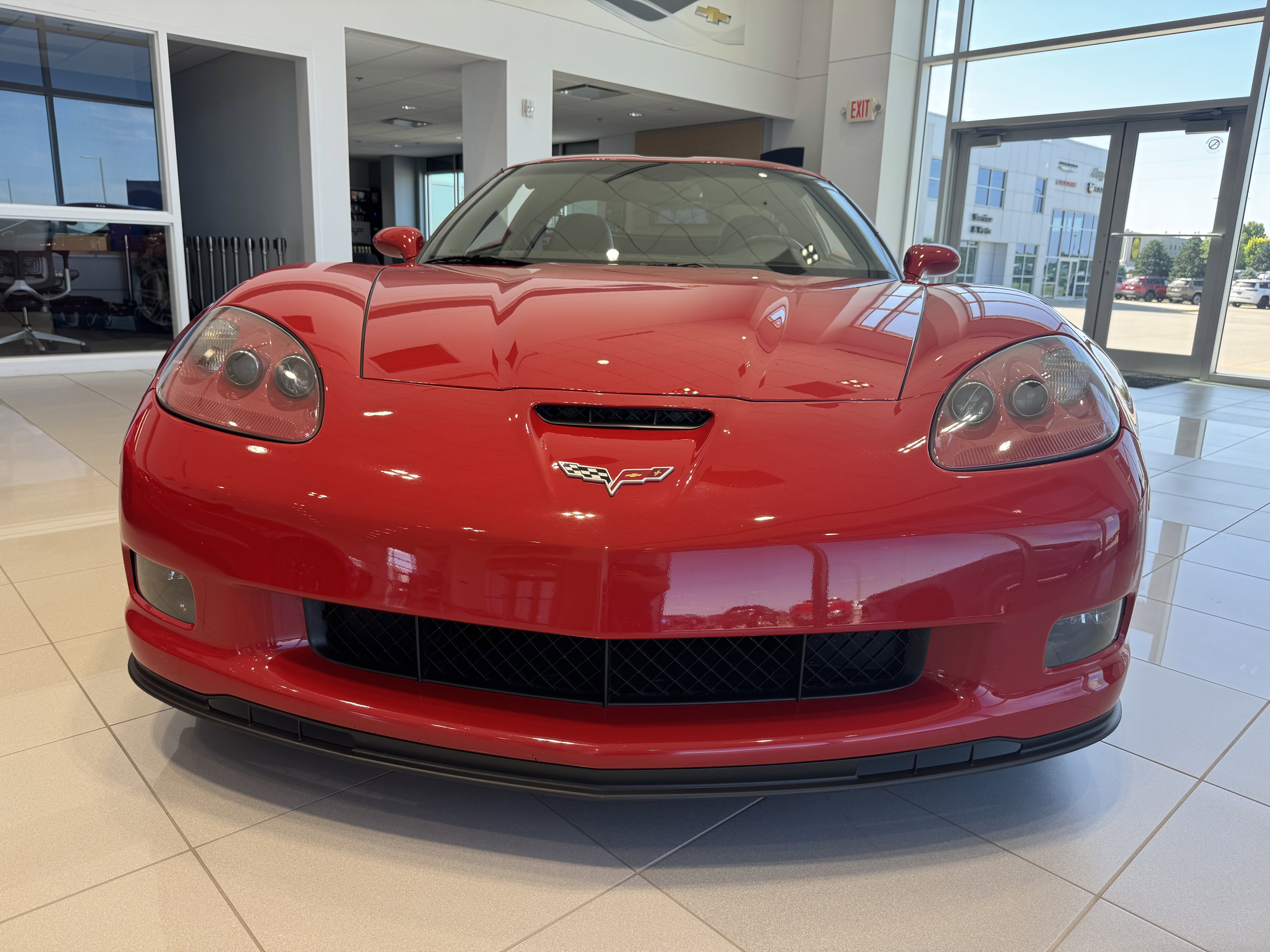 Used 2008 VICTORY RED Chevrolet Z06 image 5