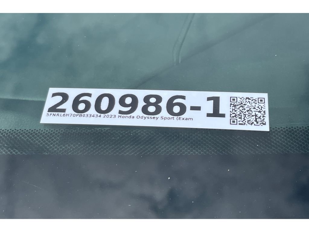 Used 2023 Crystal Black Pearl Honda Sport image 20