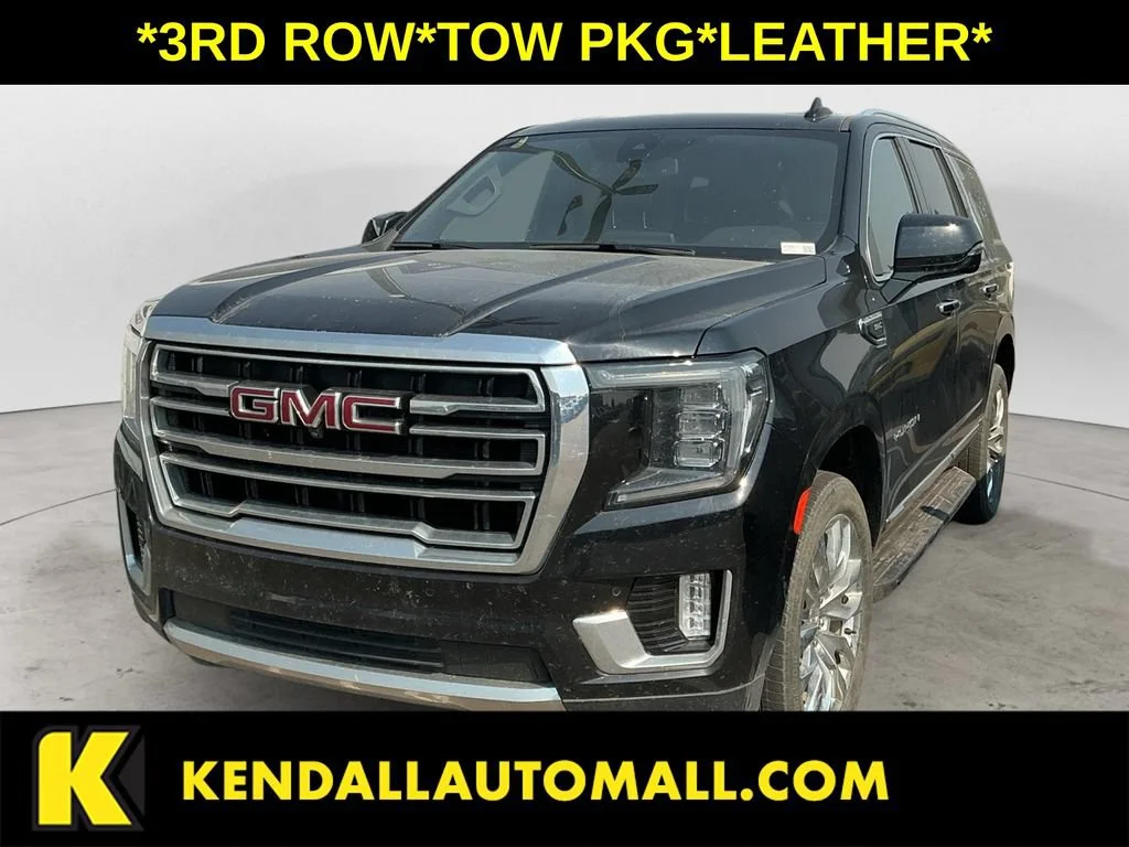Used 2022 Black GMC SLT image 1