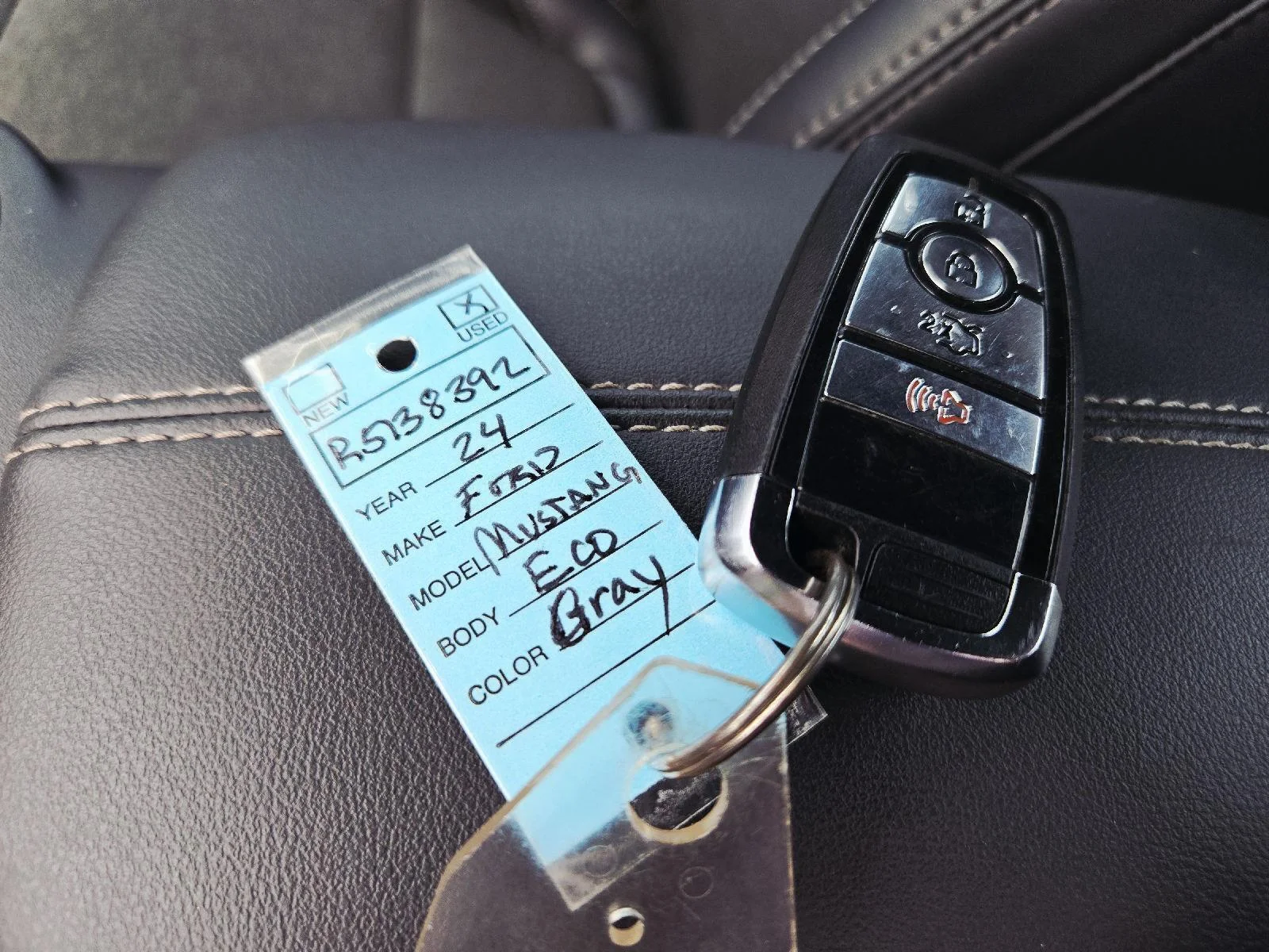 Used 2024 Dark Matter Gray Ford EcoBoost image 37