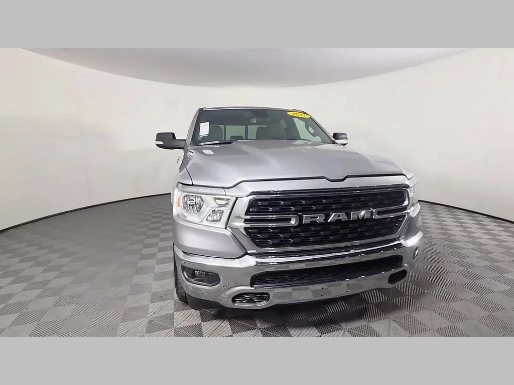 Used 2022 Billet Silver Metallic Clearcoat Ram Big Horn image 53