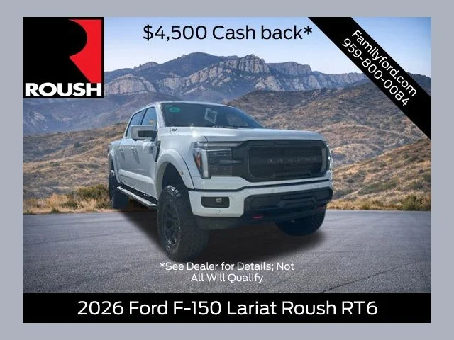 New 2026 Oxford White Ford Lariat® image 1