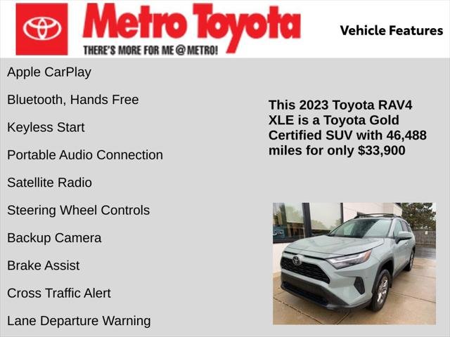 Certified Used 2023 LUNAR ROCK Toyota XLE image 16