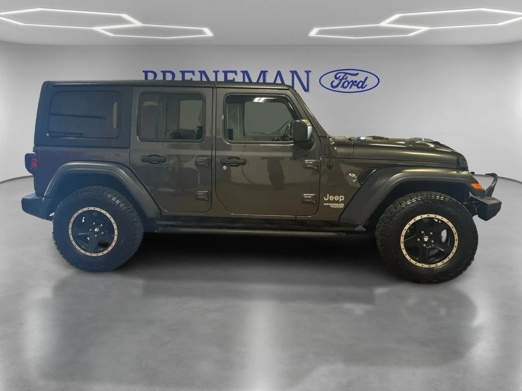 Certified Used 2019 Granite Crystal Clearcoat Metallic Jeep Unlimited Sport S image 5