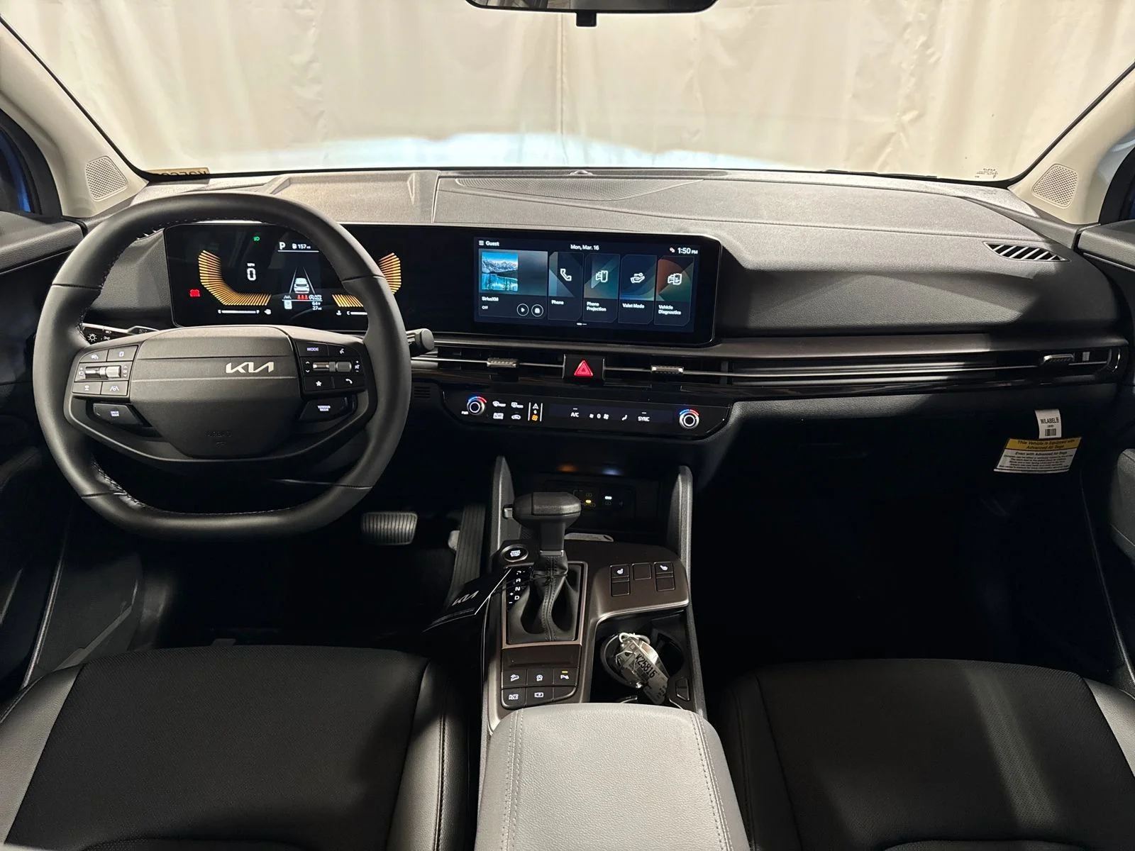 New 2026 Glacial White Pearl Kia EX image 4