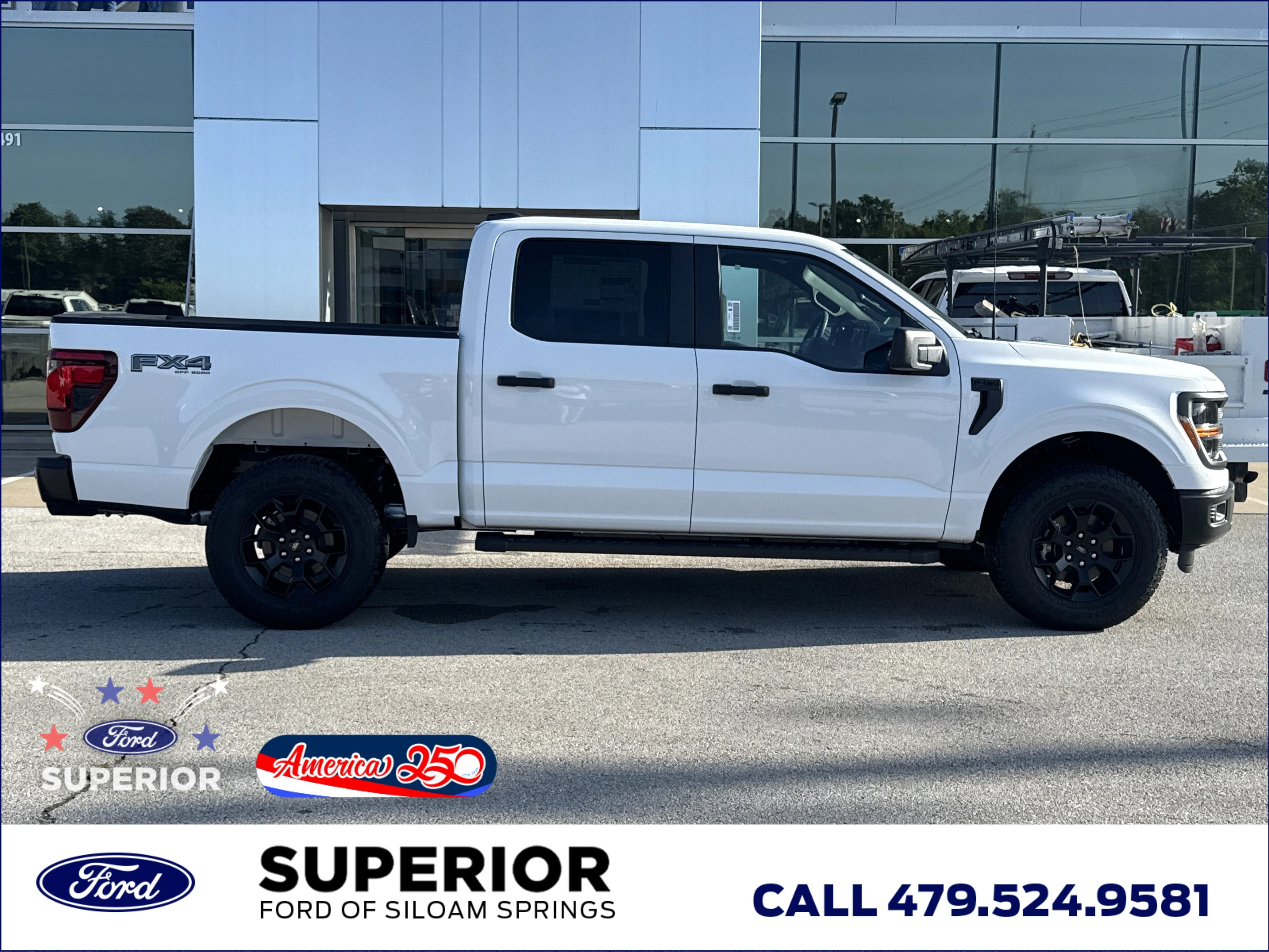 New 2026 Oxford White Ford STX 4WD image 2