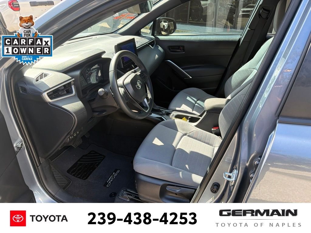 Certified Used 2025 Blue Toyota Hybrid SE image 14