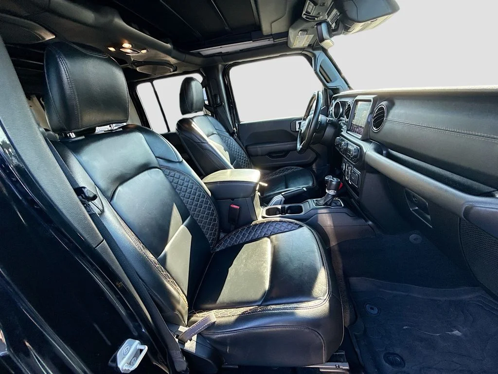 Used 2022 Black Jeep Unlimited Sahara High Altitude image 33