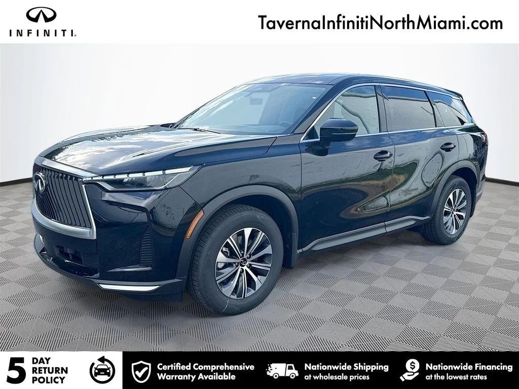 New 2027 BLACK OBSIDIAN INFINITI Pure FWD image 1