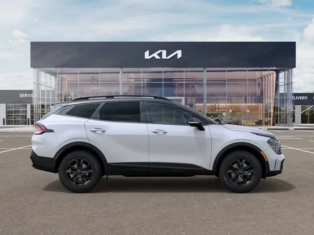 New 2025 Glacier White Pearl/Ebony Black Roof Kia X-Pro Prestige image 7