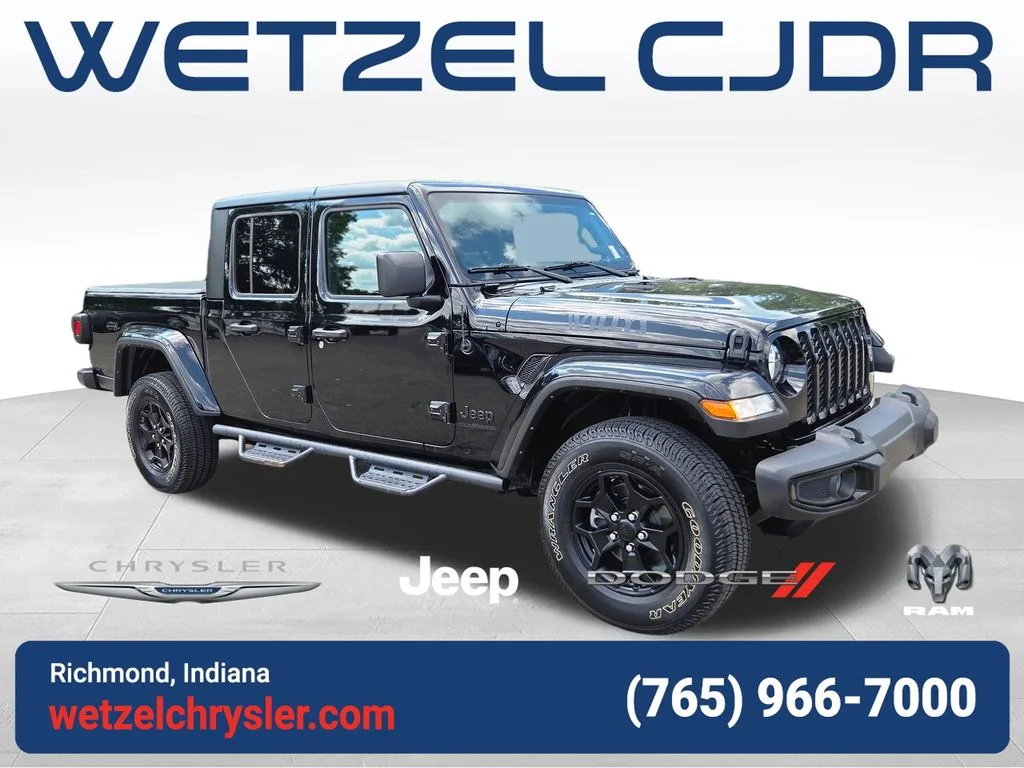 Used 2022 Black Jeep Willys image 1