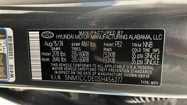 Used 2025 Ecotronic Gray Hyundai SEL Convenience image 27