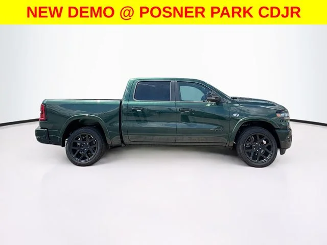 New 2026 Serrano-Green Metallic Exterior Paint RAM LARAMIE image 4