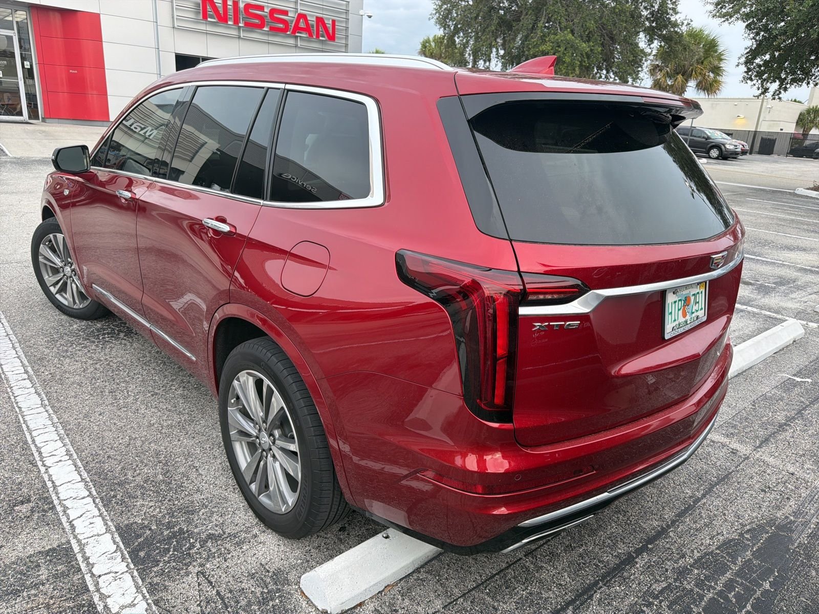 Used 2022 Red Cadillac Premium Luxury image 5