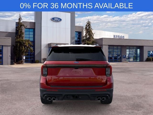 New 2026 Rapid Red Metallic Tinted Clearcoat Ford ST image 5