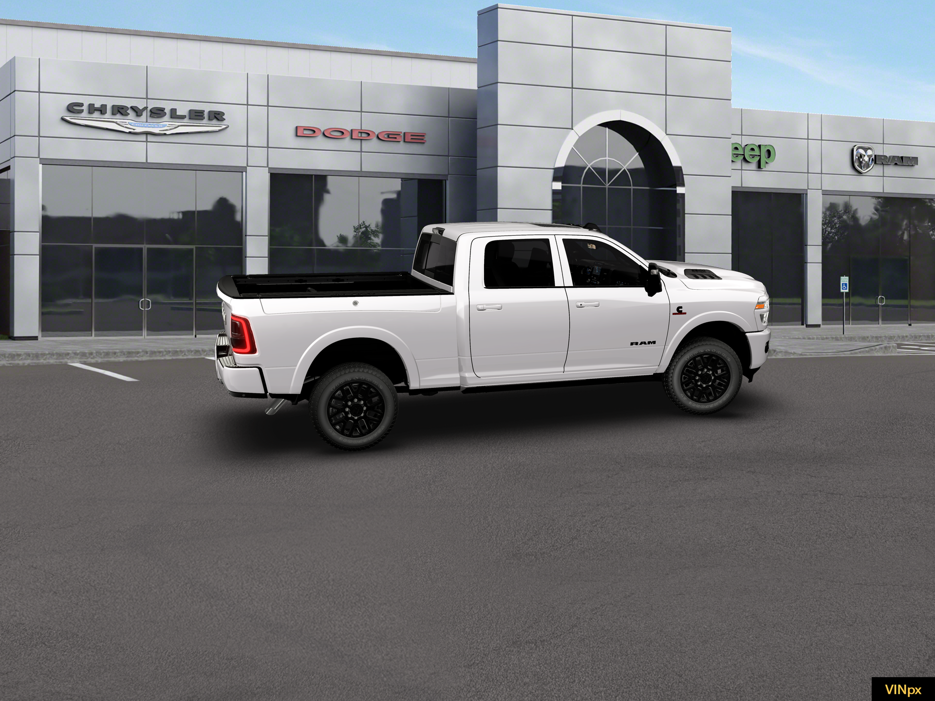 New 2026 Bright White Clearcoat RAM Limited image 15