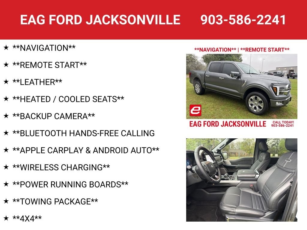 New 2026 Carbonized Gray Metallic Ford Platinum® image 4