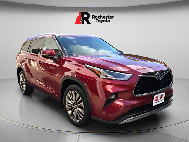 Used 2021 Red Toyota Platinum image 1