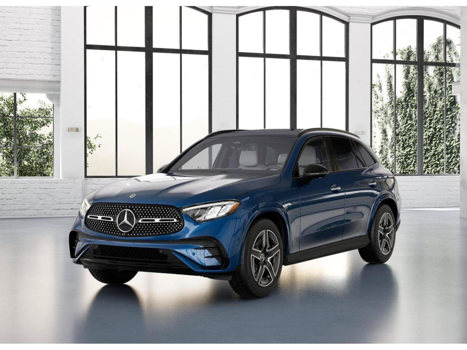 Used 2025 Blue Mercedes-Benz GLC 350e image 14
