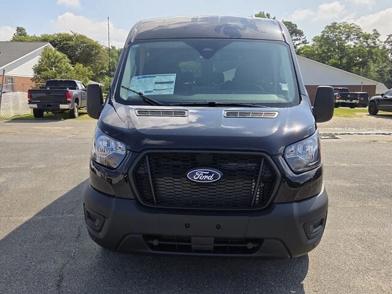 New 2026 Agate Black Metallic Ford Passenger Van XL image 2