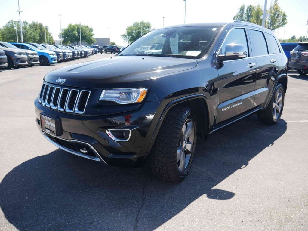Used 2015 Black Jeep Overland image 3