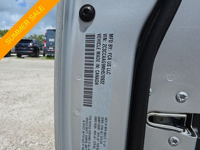 Certified Used 2021 Silver Chrysler Touring image 28