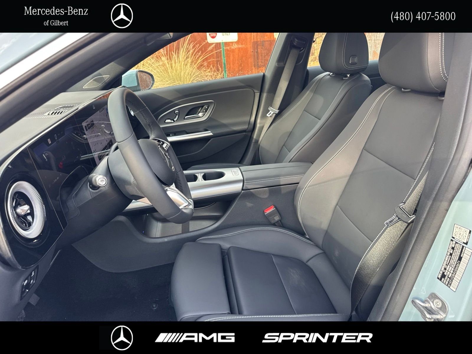 New 2027 Liquid Crystal Green Mercedes-Benz CLA 250+ image 7