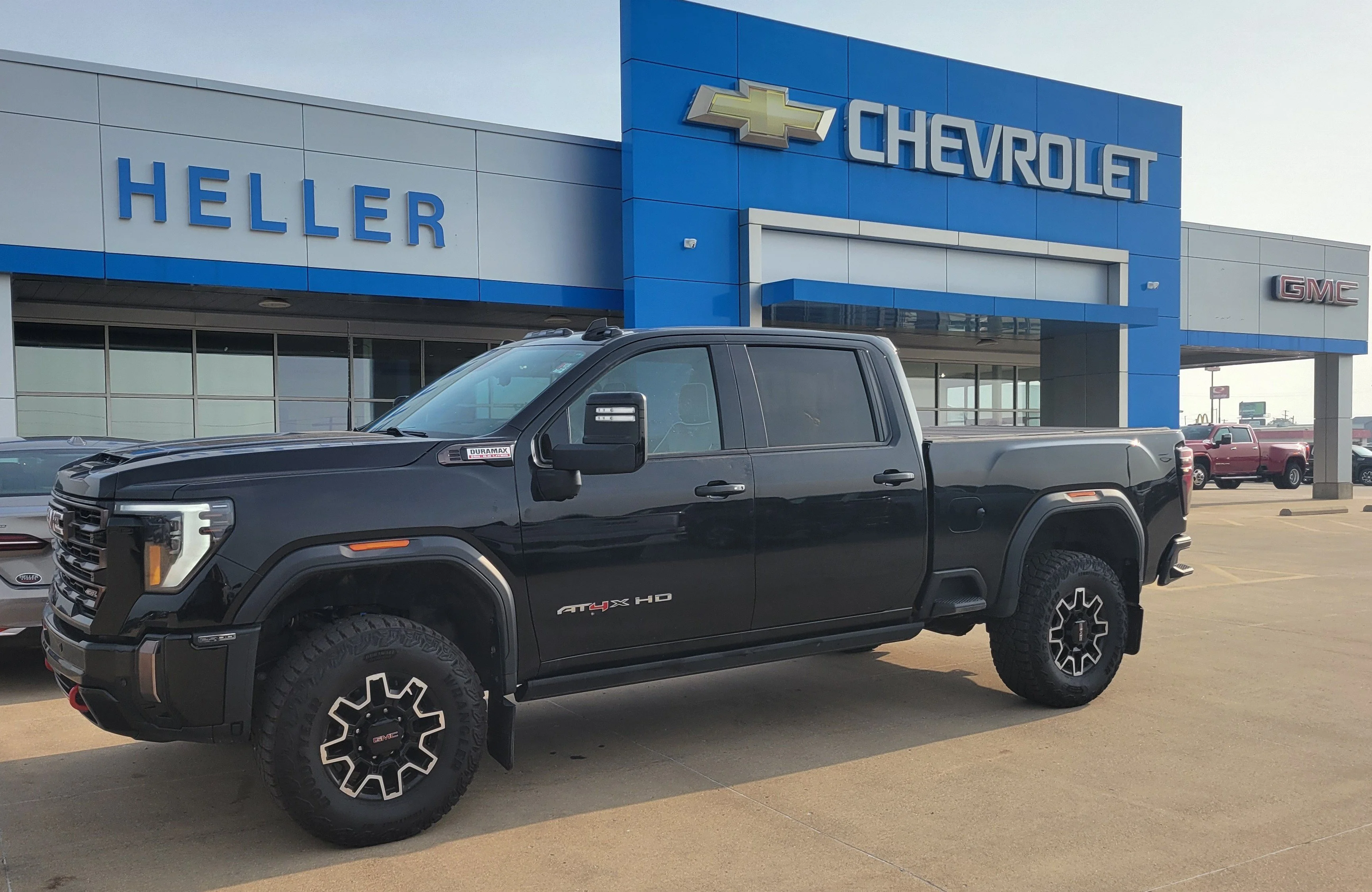 Used 2024 Onyx Black GMC AT4X image 3