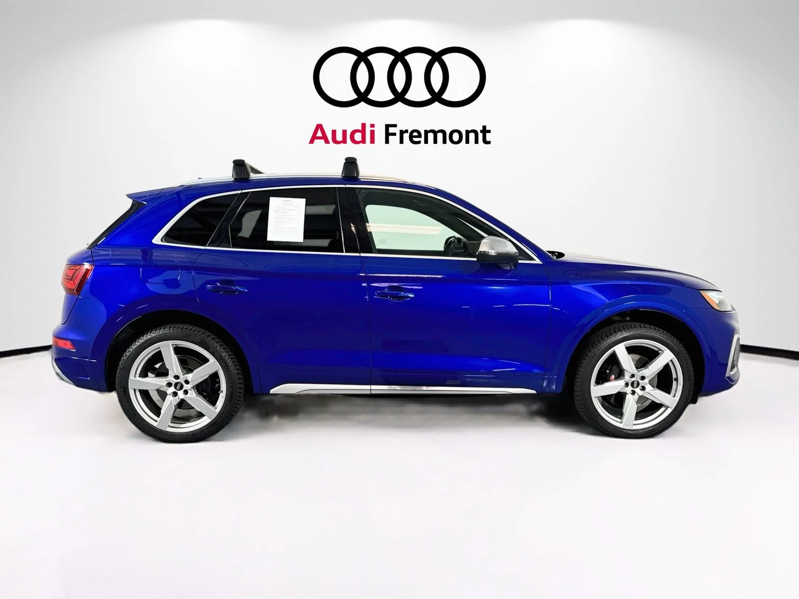 Used 2022 Blue Audi Premium Plus image 4
