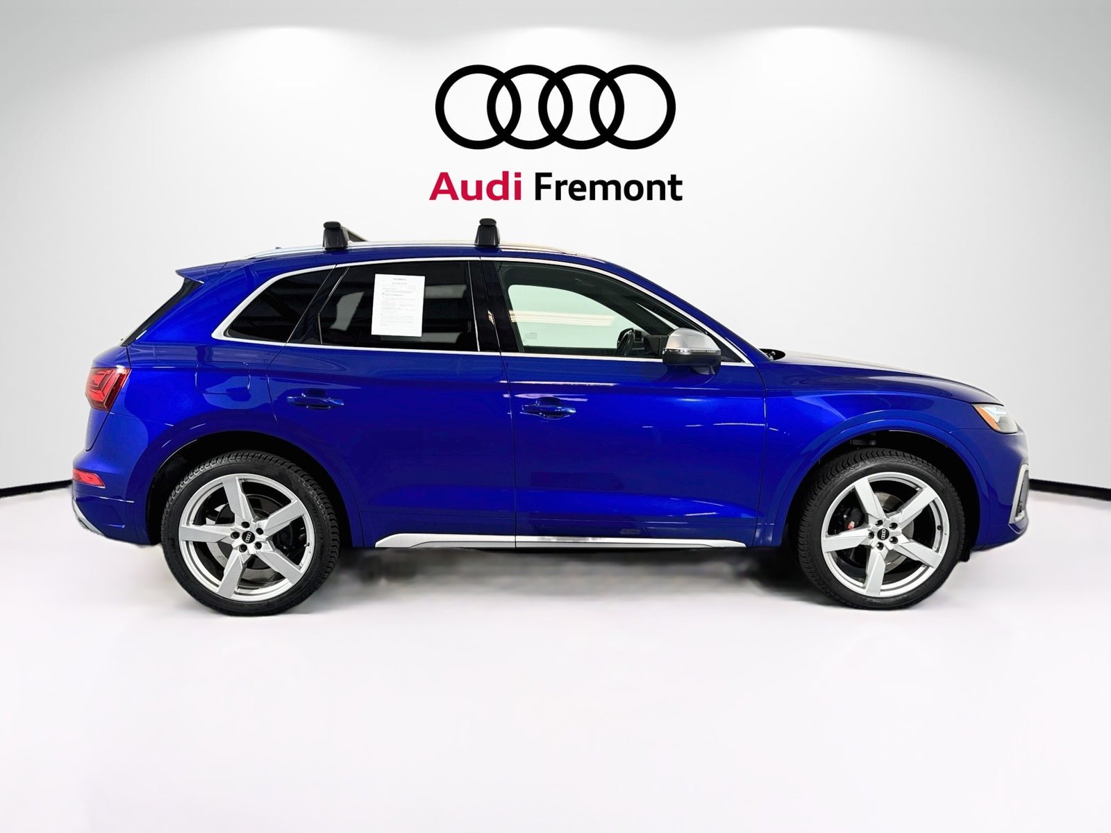 Used 2022 Blue Audi Premium Plus image 4