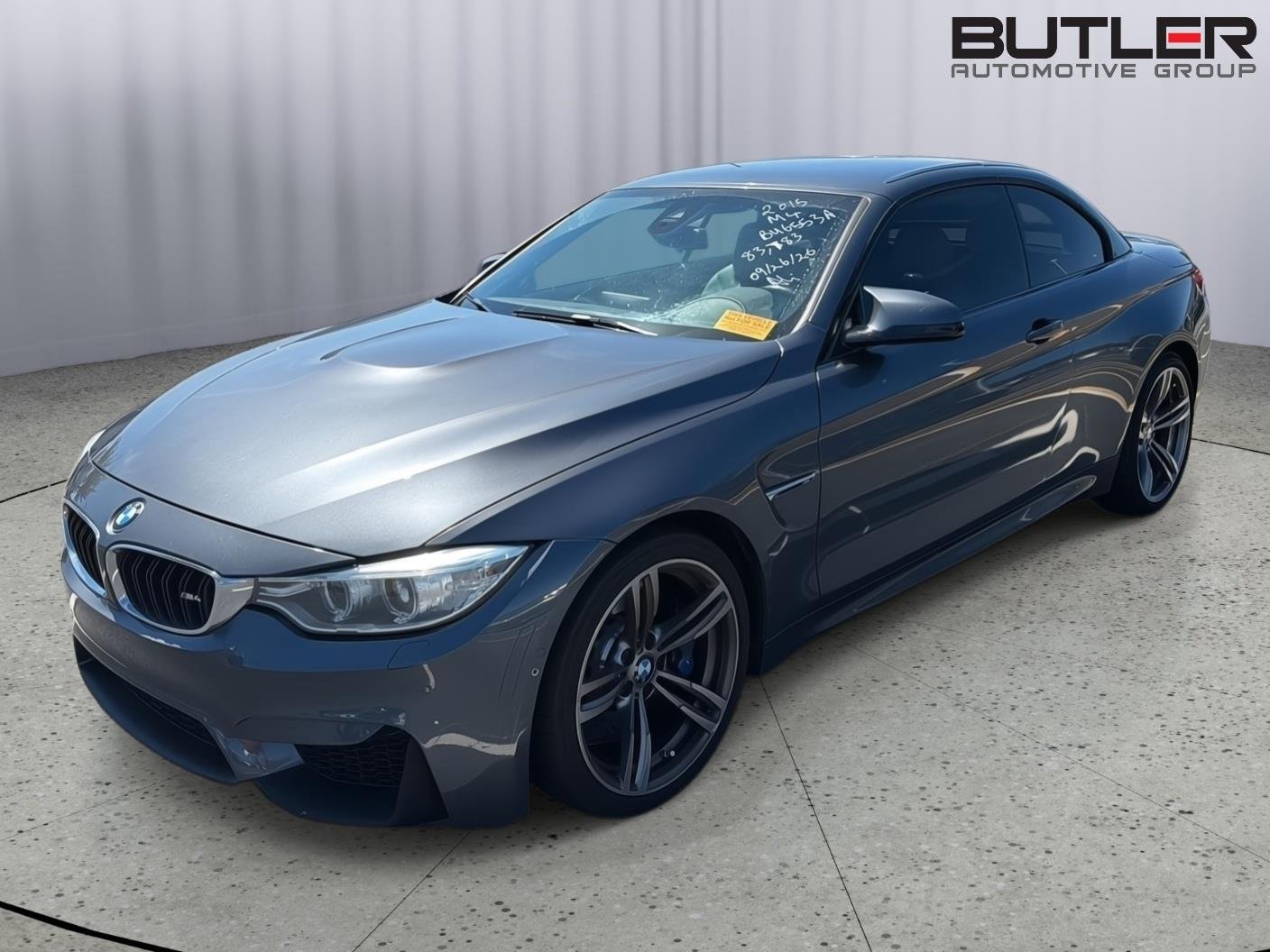 Used 2015 Mineral Gray Metallic BMW Convertible image 2