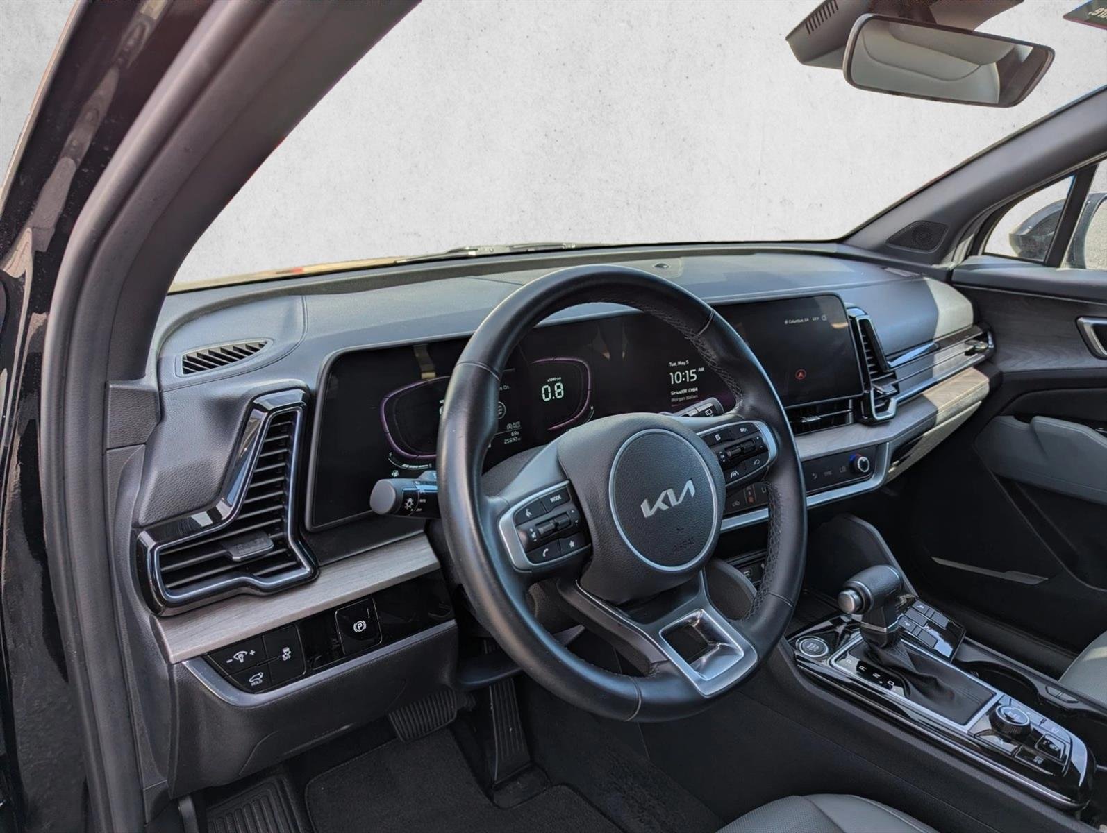 Used 2023 Ebony Black Kia X-Line image 12