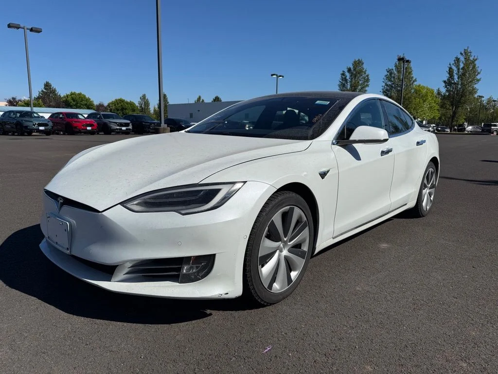 Used 2020 Pearl White Multi-Coat Tesla Long Range Plus image 3