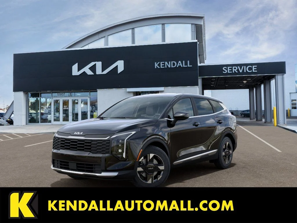 New 2026 Ebony Black Kia LX image 1