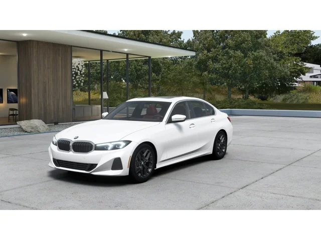 New 2026 Mineral White Metallic BMW 330i NA image 1