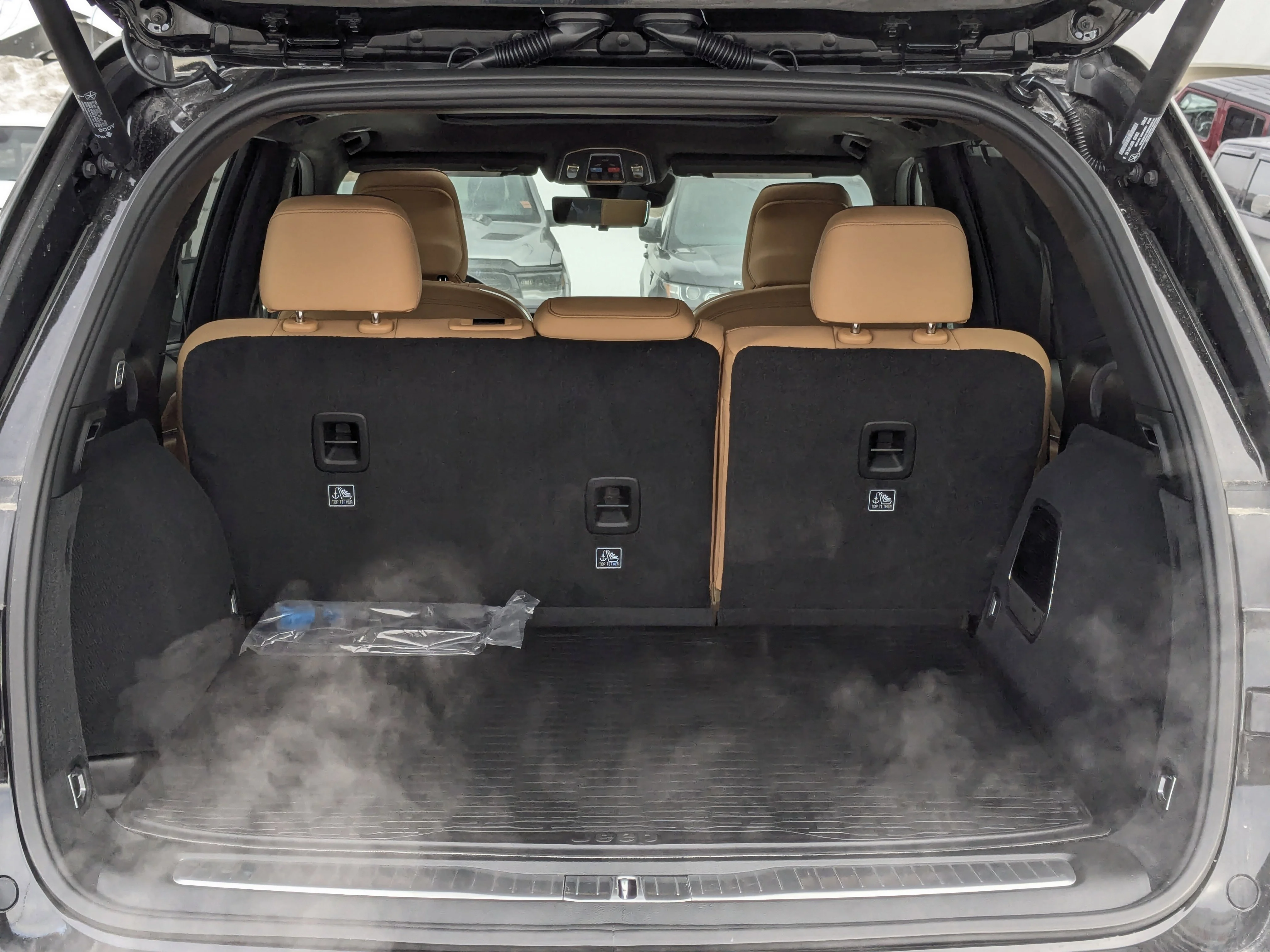 New 2025 Black Jeep Summit Reserve - - Panoramic Sunroof - Palermo Leather - McIntosh Audio - Night Vision & More! image 34