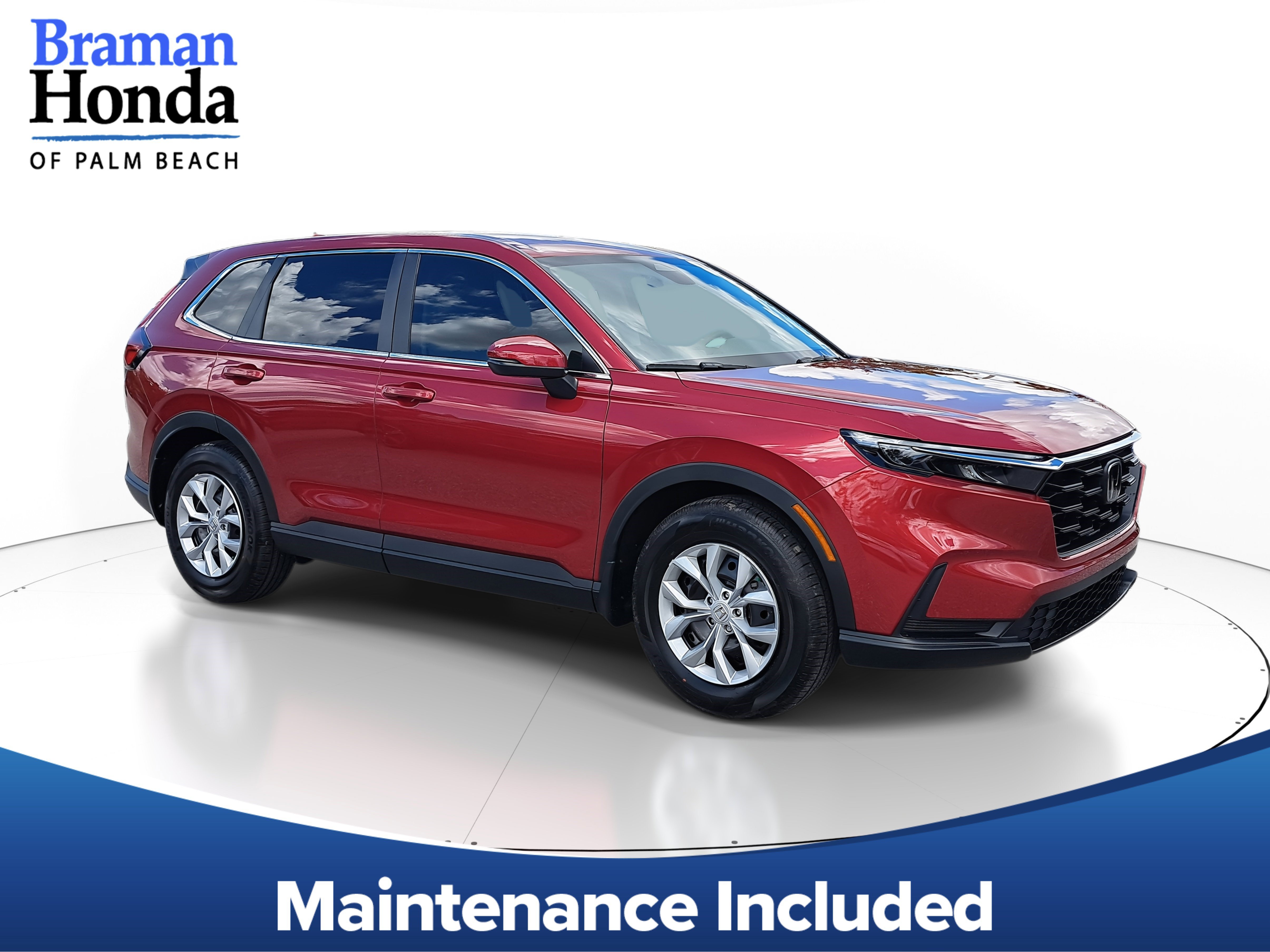 New 2026 Radiant Red Metallic Honda LX image 1