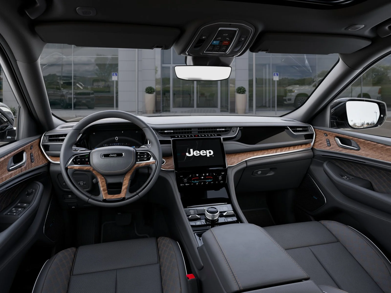 New 2025 Baltic Gray Metallic Clear-Coat Exterior Paint Jeep Summit Reserve image 30